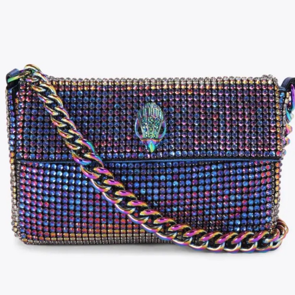 Kurt Geiger Multicolor Crystal Shoulder Bag